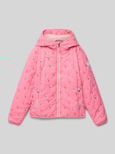 Killtec Jacke mit Kapuze Pink 1