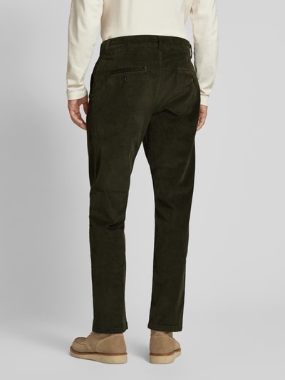 SELECTED HOMME Straight Fit Hose aus Cord Modell 'MILES' Oliv 5