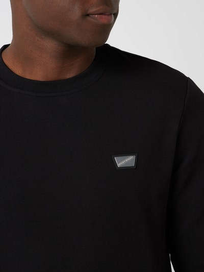 Antony Morato Sweatshirt met logo-applicatie  Zwart - 3