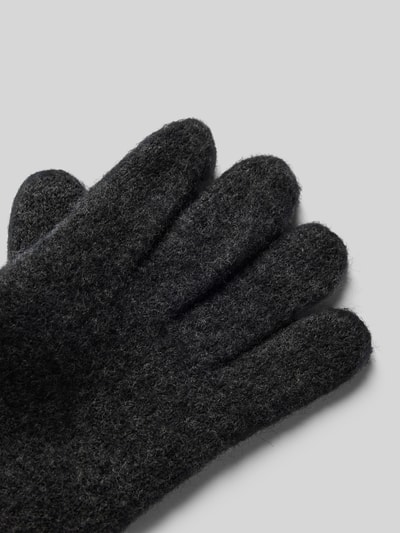 Roeckl Handschoenen met labeldetail Antraciet - 3