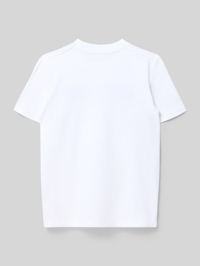 Abercrombie&Fitch T-Shirt mit Label-Print und Rundhalsausschnitt Weiss 3