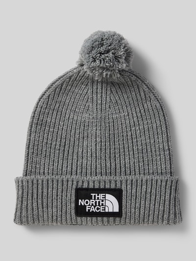 The North Face Beanie mit Label-Patch Mittelgrau Melange 1