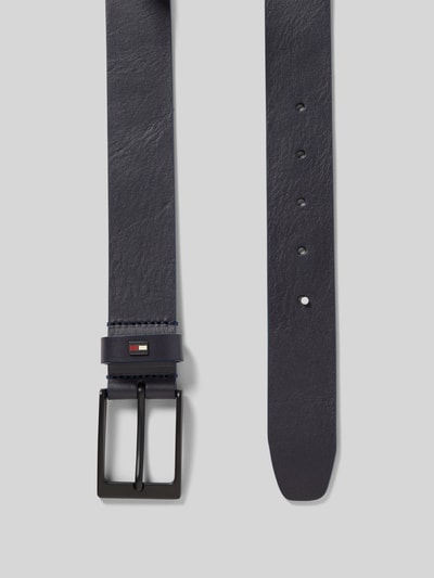 Tommy Hilfiger Gürtel aus echtem Leder Modell 'LAYTON 3.5' Dunkelblau 3