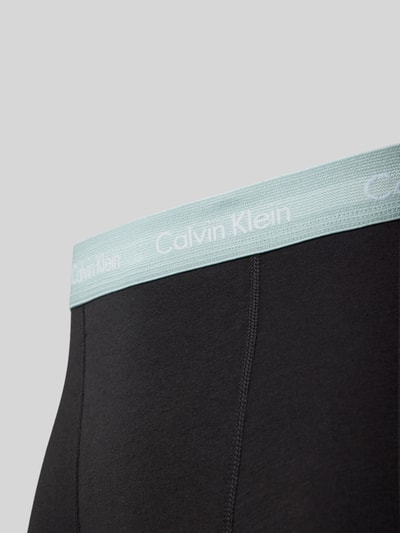 Calvin Klein Underwear Boxershort met band met label in een set van 3 stuks Zwart - 2