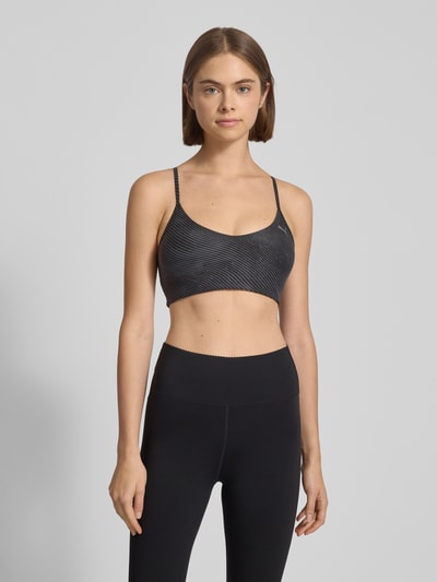 PUMA Beha met logoprint, model 'Cloudspun' Zwart - 4