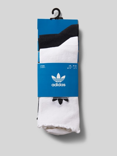 adidas Originals Skarpety z detalem z logo w zestawie 2 szt. Biały 3