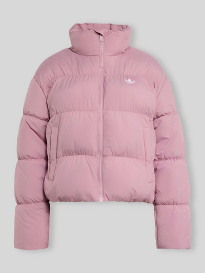 adidas Originals kurtka pikowana o kroju regular fit z wyhaftowanym logo Różowy 2