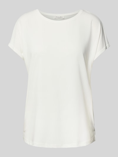 Christian Berg Woman T-shirt z okrągłym dekoltem Złamany biały 2