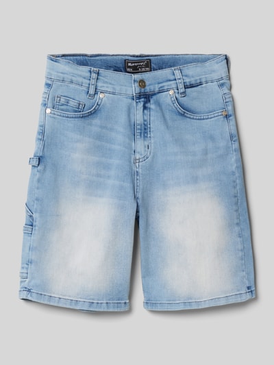 Blue Effect Regular Fit Jeansshorts im 5-Pocket-Design Blau 1