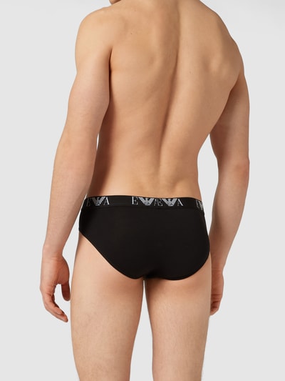 Emporio Armani Set van drie slips Zwart - 4