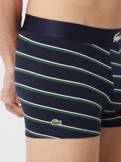 Lacoste Trunks mit Label-Detail im 3er-Pack Gruen 2