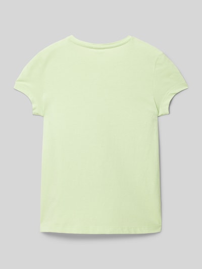 s.Oliver RED LABEL T-shirt met statementprint Lichtgroen - 3