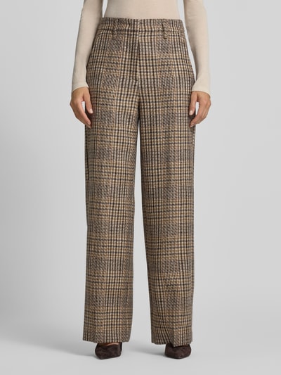 Luisa Cerano Wide Fit Stoffhose aus reiner Schurwolle Beige 4