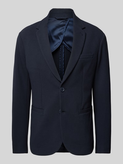 ARMANI EXCHANGE Regular fit colbert met dubbele knoopsluiting, model 'GIACCA' Marineblauw - 1