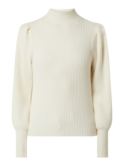 Only Pullover van viscosemix, model 'Katia' Offwhite - 2