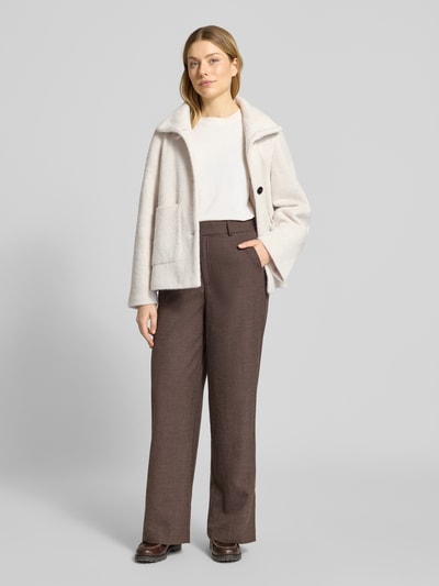 Tom Tailor Regular Fit Blouson mit Stehkragen Offwhite 1