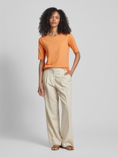 Soyaconcept T-Shirt mit Rundhalsausschnitt Modell 'Babette' Orange 1