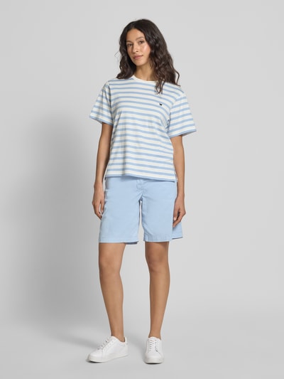 Tommy Hilfiger Relaxed Fit Chinoshorts aus Baumwoll-Mix Hellblau 1