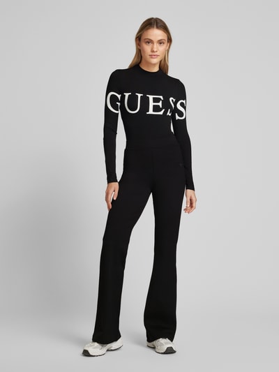 Guess Activewear Body mit Label-Print Modell 'GIULIA' Black 1