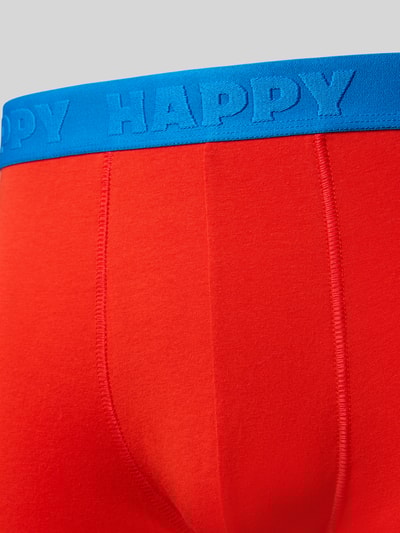 Happy Socks Boxershorts mit elastischem Logo-Bund im 3er-Pack Rot 2