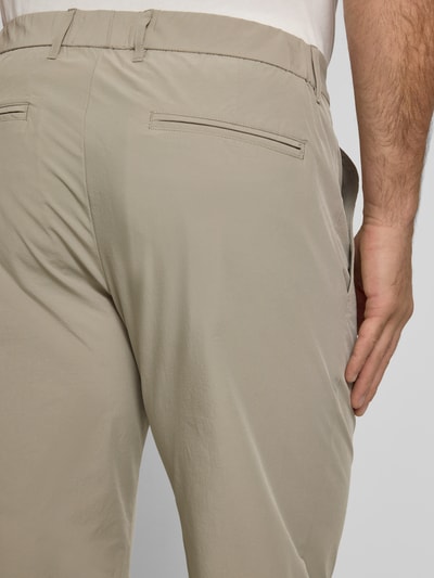 JAKE*S STUDIO MEN Regular Fit Stoffhose mit Eingrifftaschen Khaki 3