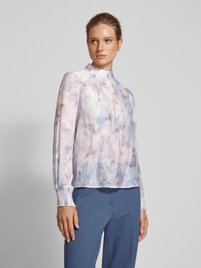 Jake*s Collection Blouse met smokdetails Ecru - 4