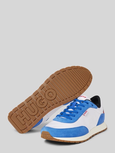 HUGO Sneakers met labeldetails, model 'Icelin' Koningsblauw - 4