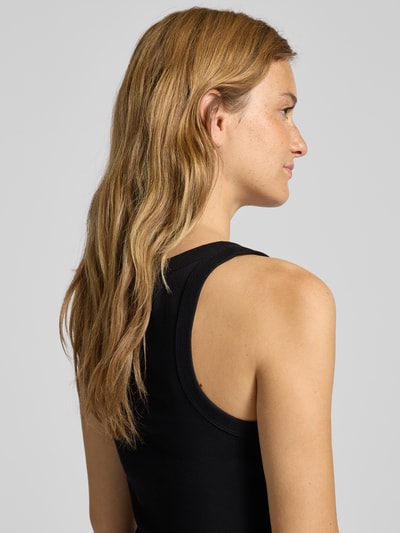 Marc O'Polo Denim Slim fit tanktop van katoenmix  Zwart - 3