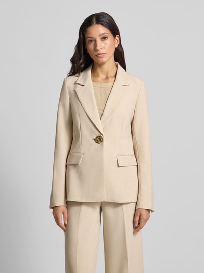 Forever New Blazer mit Knopfverschluss Sand 4