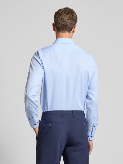 OLYMP Regular Fit Business-Hemd aus reiner Baumwolle Bleu 5
