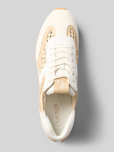 Lauren Ralph Lauren Sneaker aus echtem Leder Modell 'DANI' Offwhite 3
