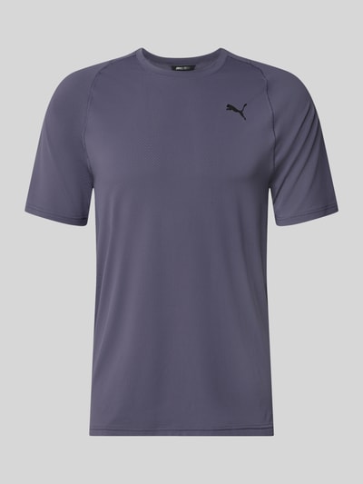 PUMA Performance Regular Fit Sport-T-Shirt mit Logo-Print Modell 'M PWRMODE' Anthrazit 1