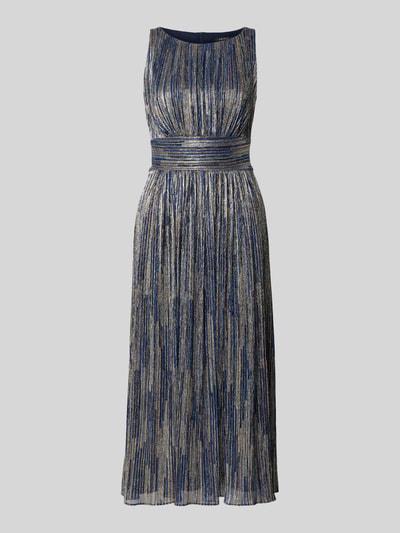 SWING Cocktailkleid mit Rundhalsausschnitt Blau 2
