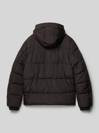 Garcia Regular Fit Steppjacke mit Logo-Patch Black 3