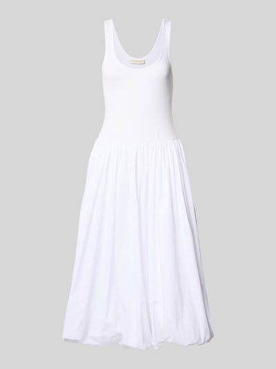 Copenhagen Muse Midi-jurk met ronde hals Offwhite - 2