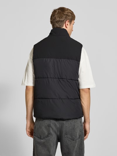 JACK & JONES Regular Fit Weste mit Stehkragen Modell 'RAZE' Black 5