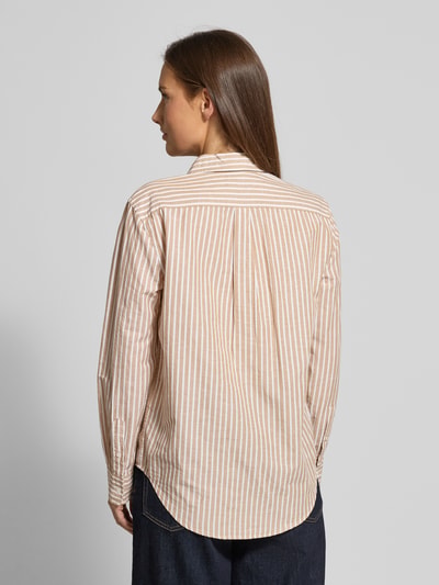 Polo Ralph Lauren Regular Fit Hemdbluse aus Baumwoll-Leinen-Mix Beige 5