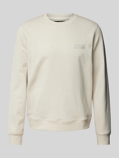 Marc O'Polo Regular Fit Sweatshirt aus Bio-Baumwolle Beige 1