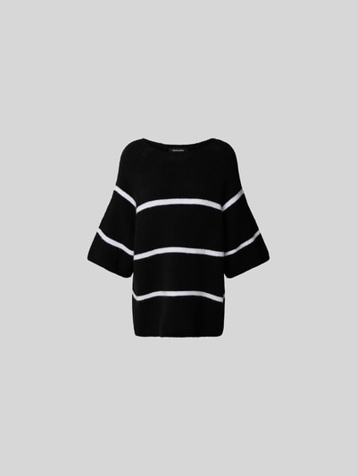 black palms Oversized Pullover in Strick-Optik Black 2
