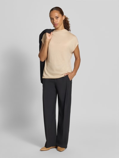 COMMA regular fit blouse van lyocellmix Zand - 1