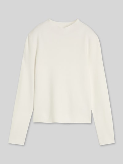 Tom Tailor Denim Pullover mit Mock Neck Offwhite 2