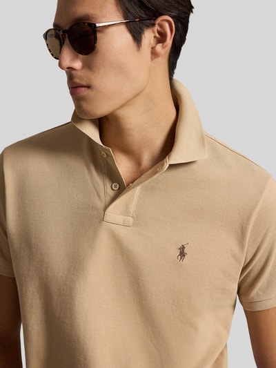 Polo Ralph Lauren regular fit poloshirt van puur katoen Beige - 3