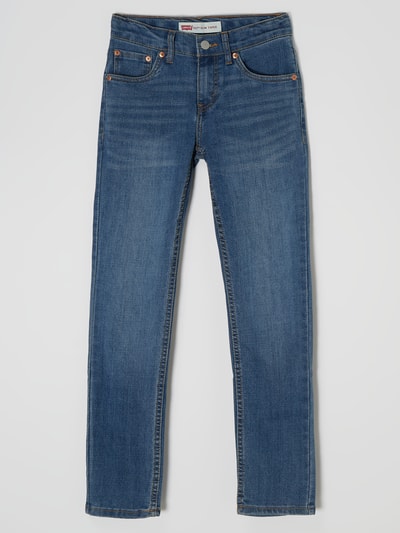 Levi’s® Kids Slim tapered fit jeans met stretch, model '512™'  Jeansblauw - 1