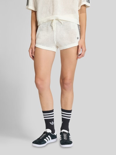 adidas Originals Regular Fit Shorts in Strickoptik Offwhite 4