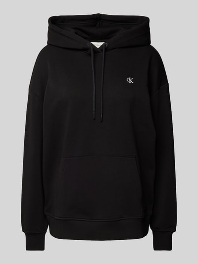 Calvin Klein Jeans Hoodie mit Logo-Stitching Modell 'SCRIPT INSTITUTIONAL' Black 1