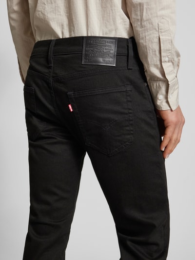 Levi's® Tapered Fit Jeans im 5-Pocket-Design Modell '502 NIGHTSHINE' Black 3