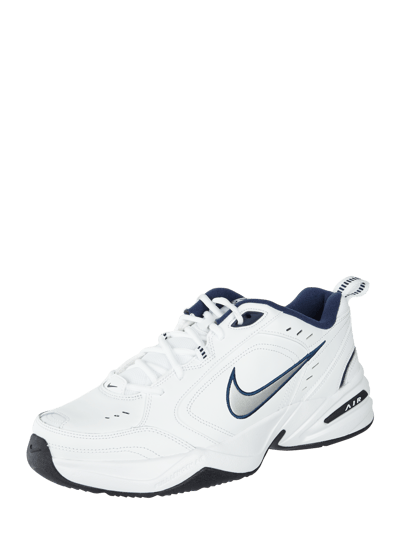 Nike Sneaker 'Air Monarch IV' aus Leder und Textil Weiss 1