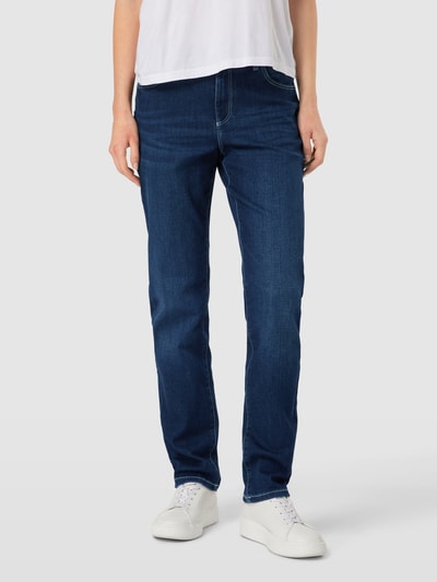 Christian Berg Woman Jeans in 5-pocketmodel Blauw - 4