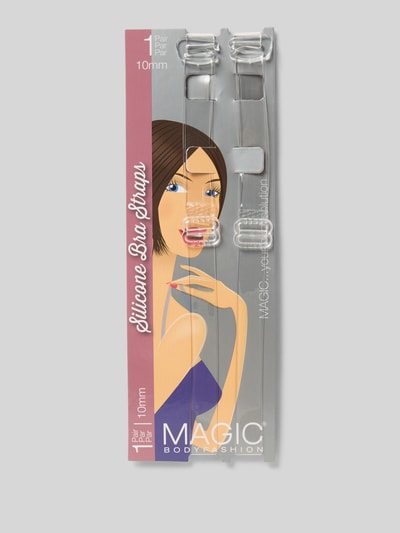 MAGIC Bodyfashion BH-Träger aus Silikon mit verstellbaren Trägern Weiss 1