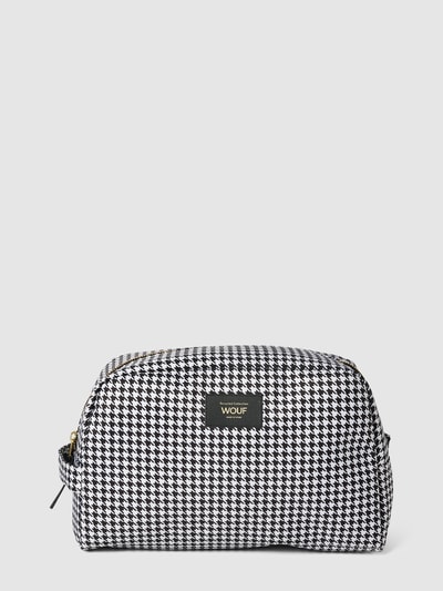 WOUF Kosmetiktasche mit Allover-Muster Modell 'Celine' Black 1